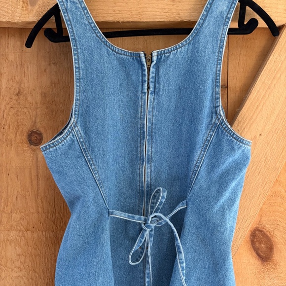 Vintage denim dress - Picture 6 of 6